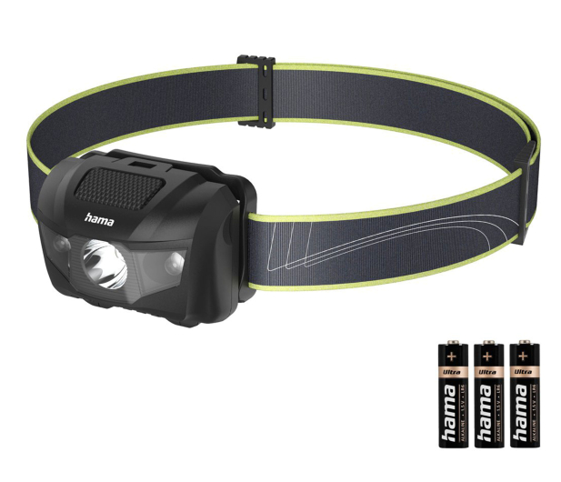 Hama Latarka czołowa led hl200, 200lm, 4 tryby świecenia, ipx3 - 1533956 - zdjęcie 7